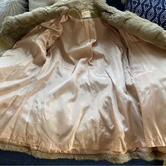 Vintage Fingerhut Fashions Faux Fur Coat Women’s Small - Picture 6 of 6